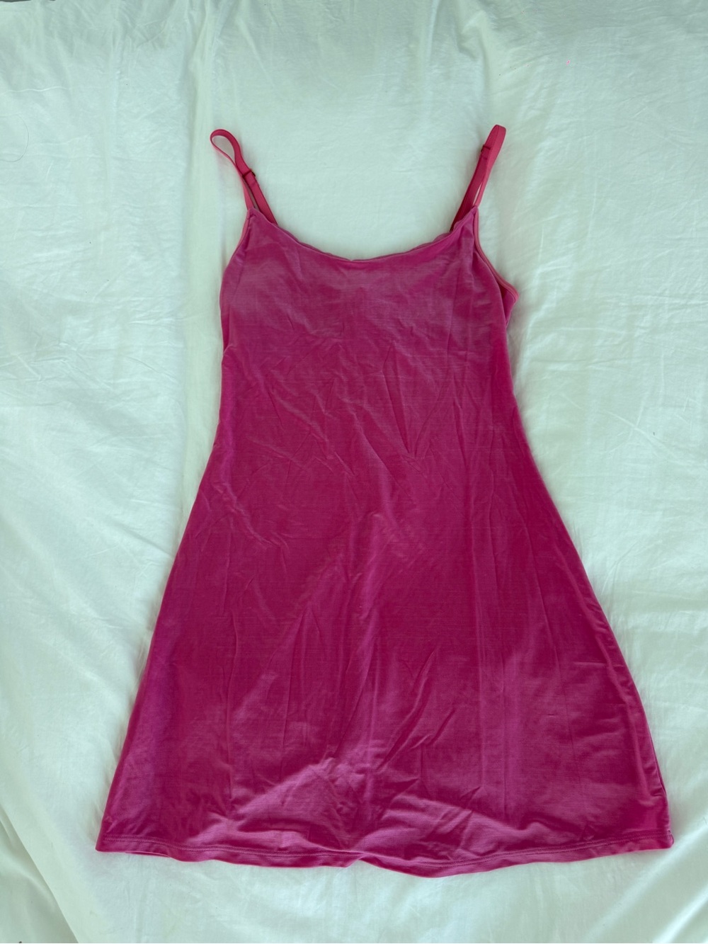 Vintage Victoria’s Secret Seamless Slip Dress - Fuchsia